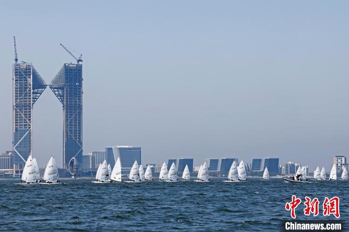 滴水湖畔帆船赛圆满收帆 外国选手点赞赛事氛围