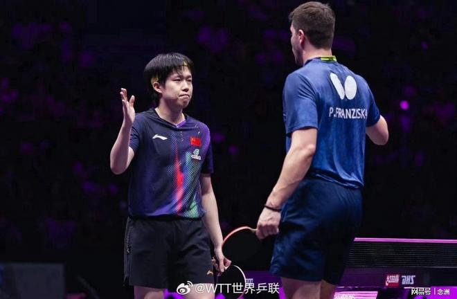 王楚钦速胜弗朗西斯卡晋级八强 18分钟速胜彰显