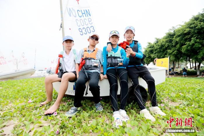 第十一届梅沙杯全国青少年帆船联赛厦门站开幕